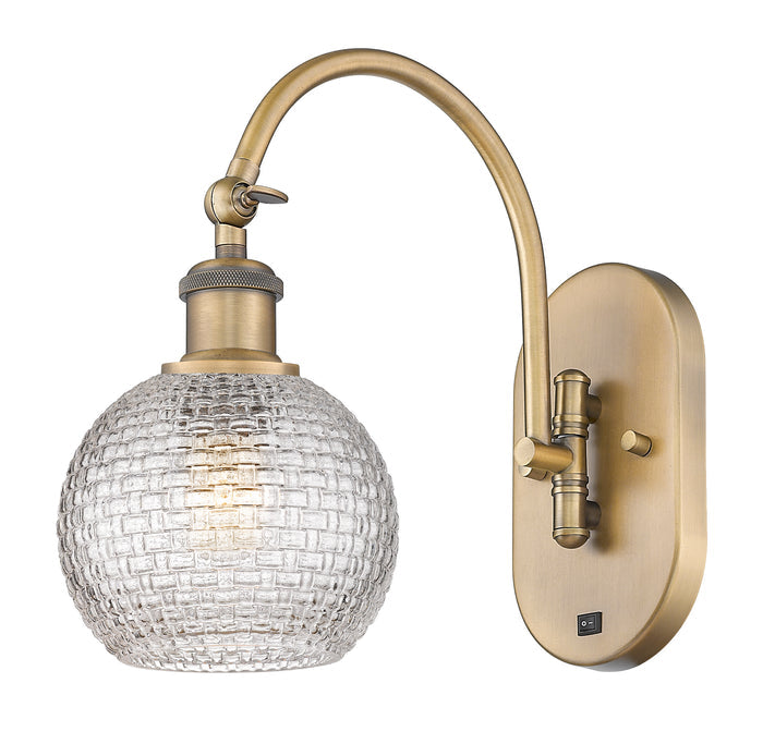 Ballston Sconce Cast Brass 8 Inch