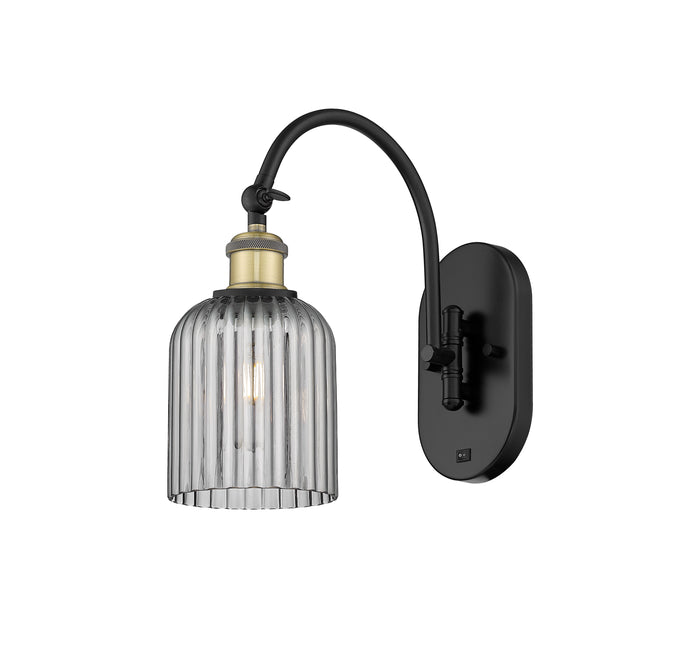 Black Antique Brass / Light Smoke