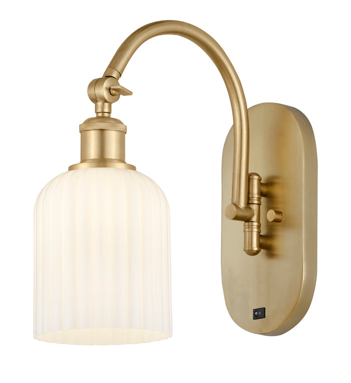 Satin Gold / Gloss White