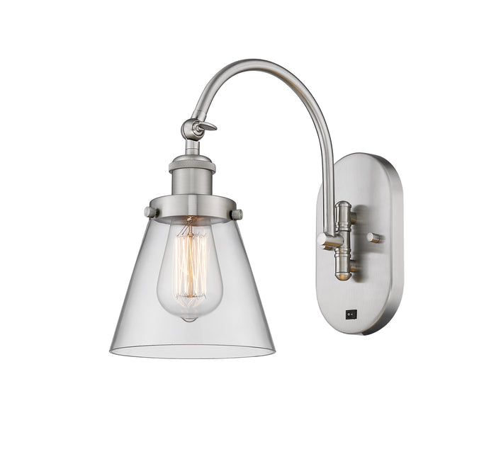 Brushed Satin Nickel / Clear