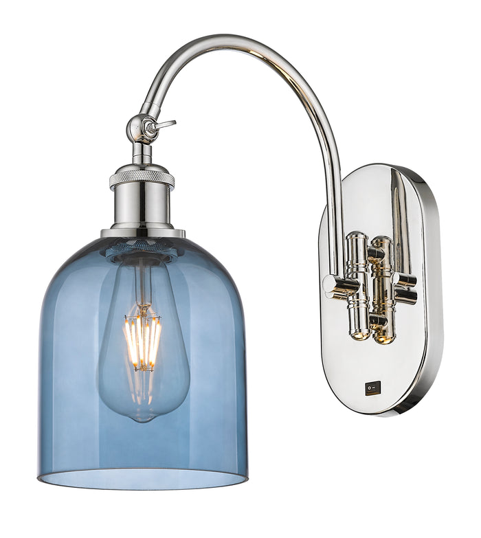 Polished Nickel / Blue