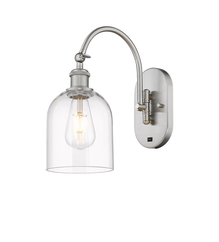 Brushed Satin Nickel / Clear