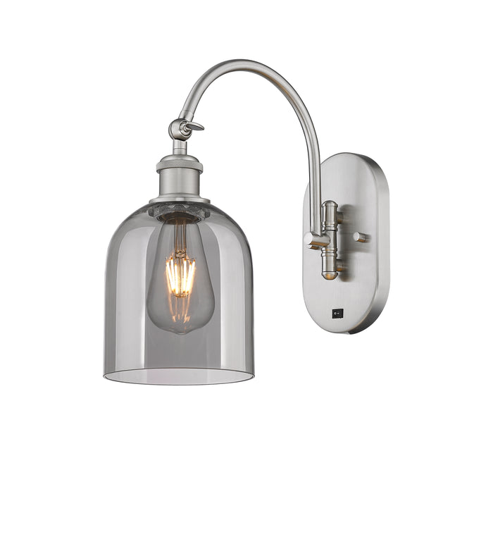 Brushed Satin Nickel / Light Smoke
