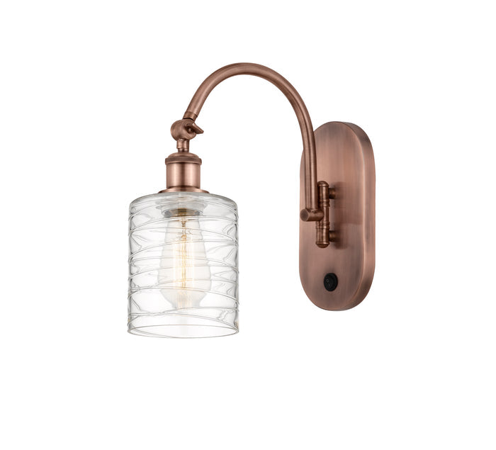 Ballston Sconce Cast Brass Glass Steel