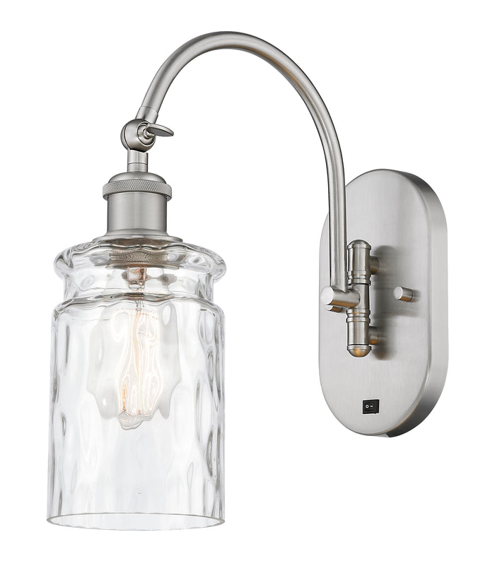 Brushed Satin Nickel / Clear Waterglass