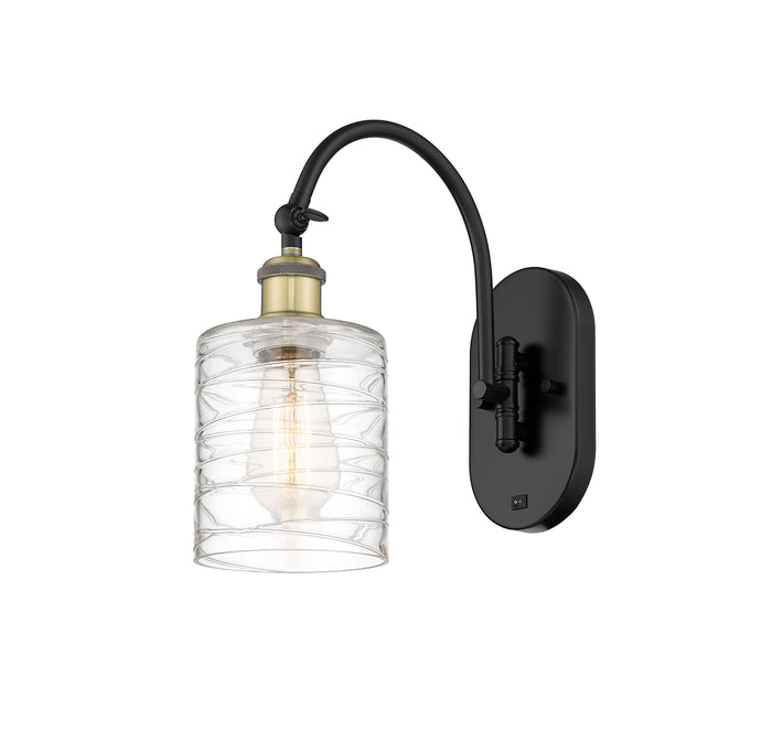 Ballston Sconce Cast Brass Glass Steel