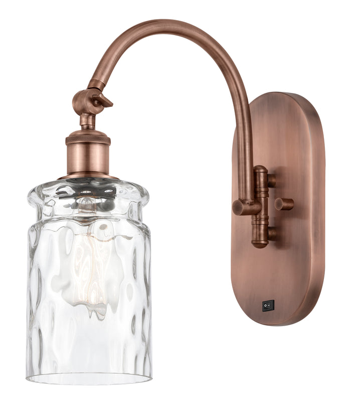 Ballston Sconce Cast Brass Glass Steel