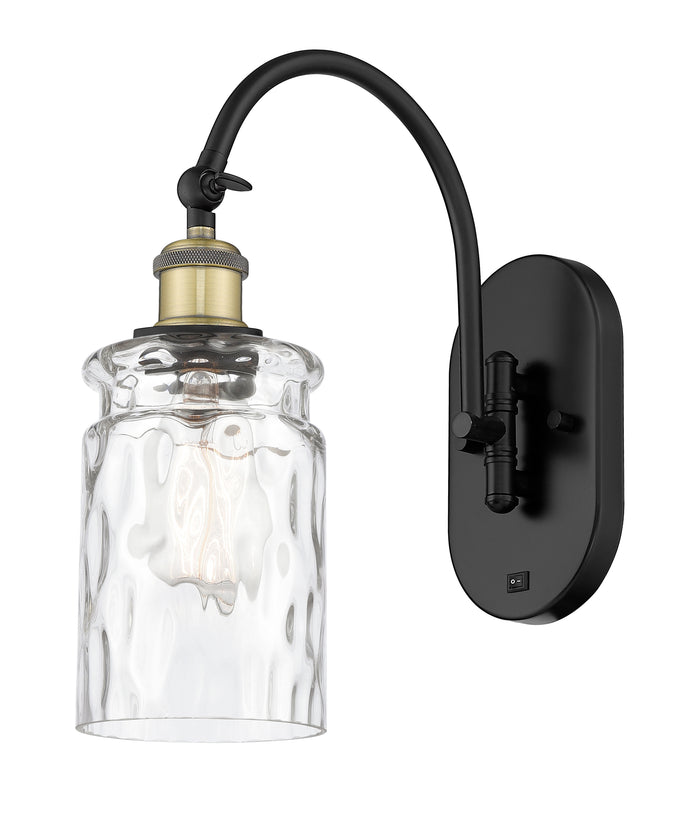 Ballston Sconce Cast Brass Glass Steel
