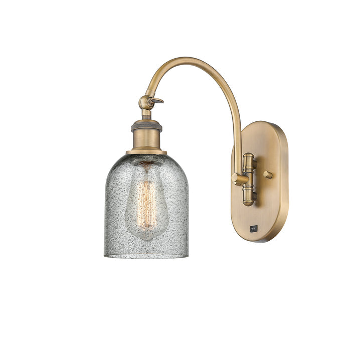 Ballston Sconce Cast Brass Glass Steel