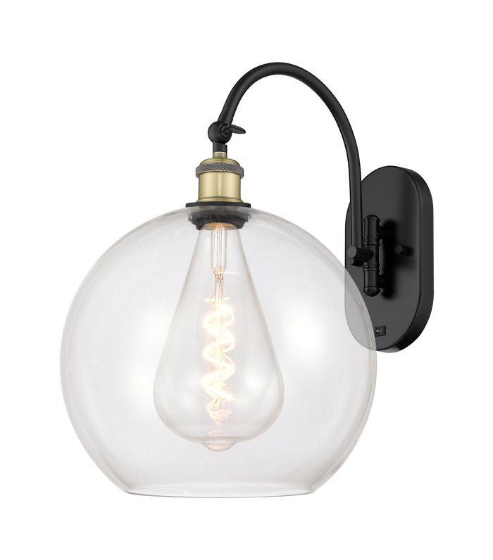 Ballston Sconce Cast Brass Glass Steel