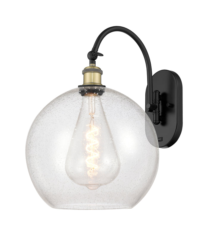 Ballston Sconce Cast Brass Glass Steel