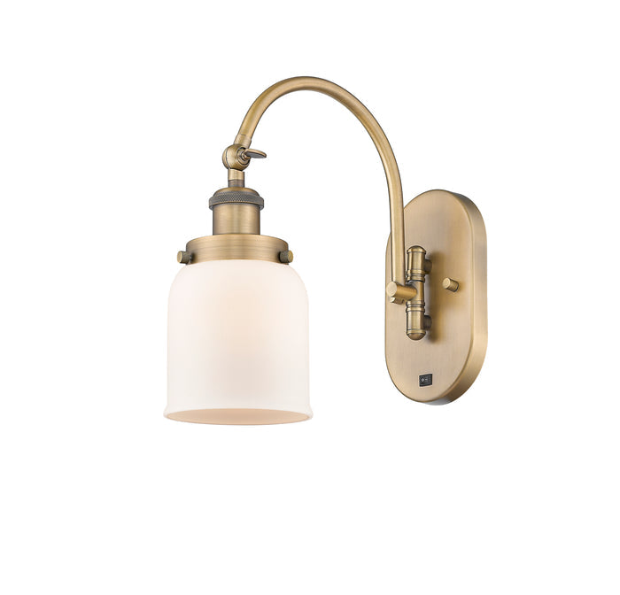 Ballston Sconce Cast Brass Glass Steel