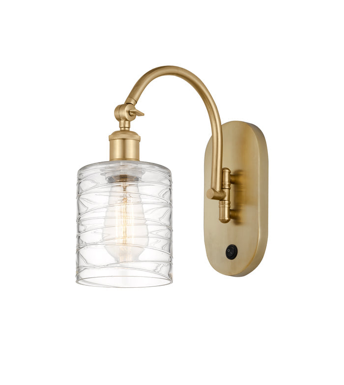Ballston Sconce Cast Brass Glass Steel