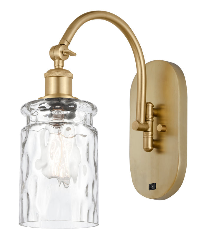 Satin Gold / Clear Waterglass