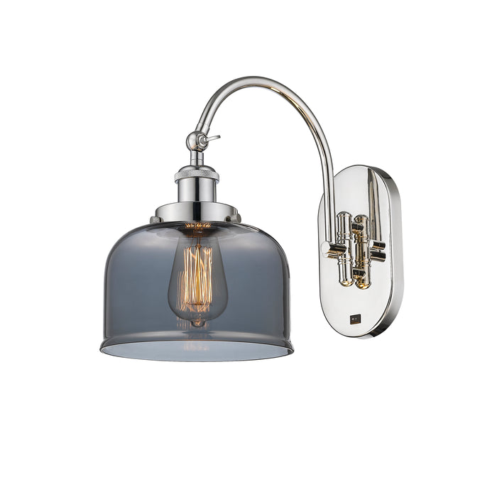 Polished Nickel / Light Smoke