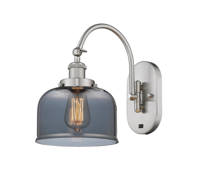Brushed Satin Nickel / Light Smoke