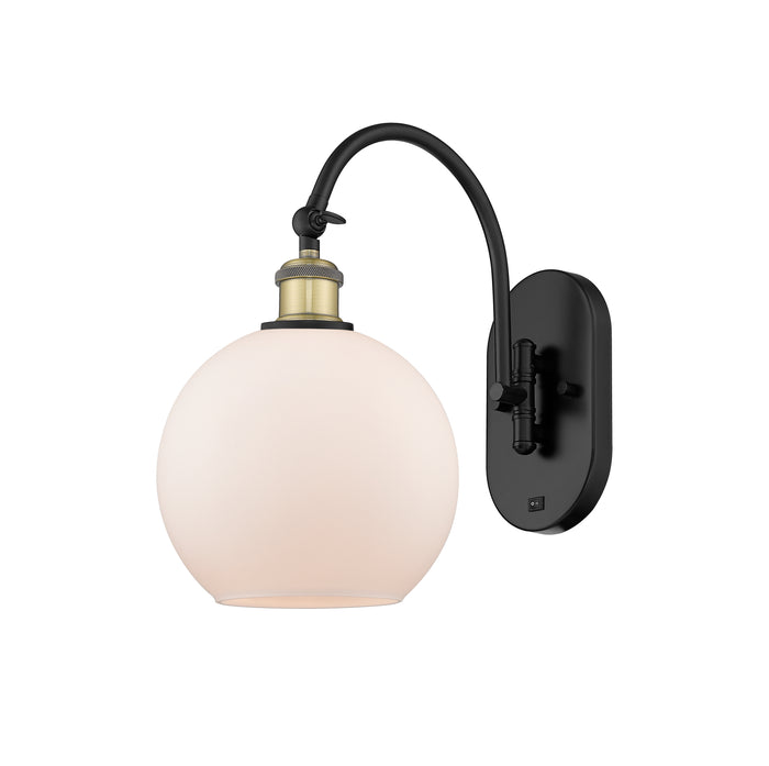 Ballston Sconce Cast Brass Steel Finish