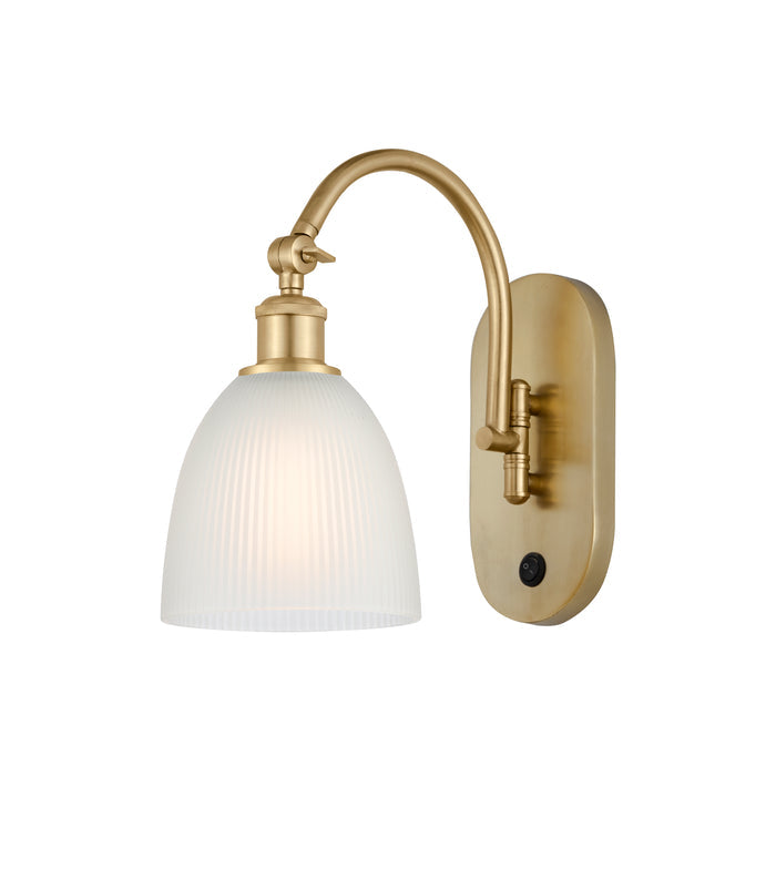 Satin Gold / White