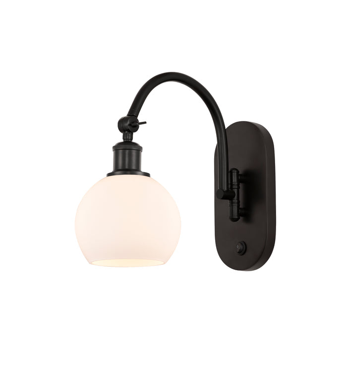 Oil Rubbed Bronze / Matte White