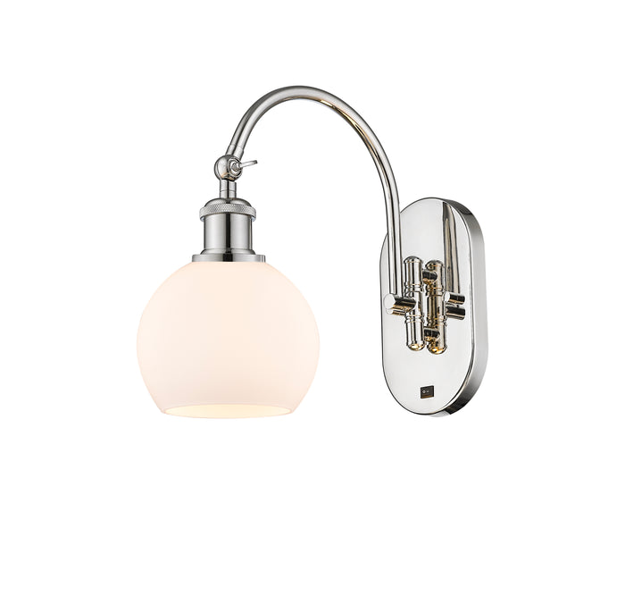 Polished Nickel / Matte White