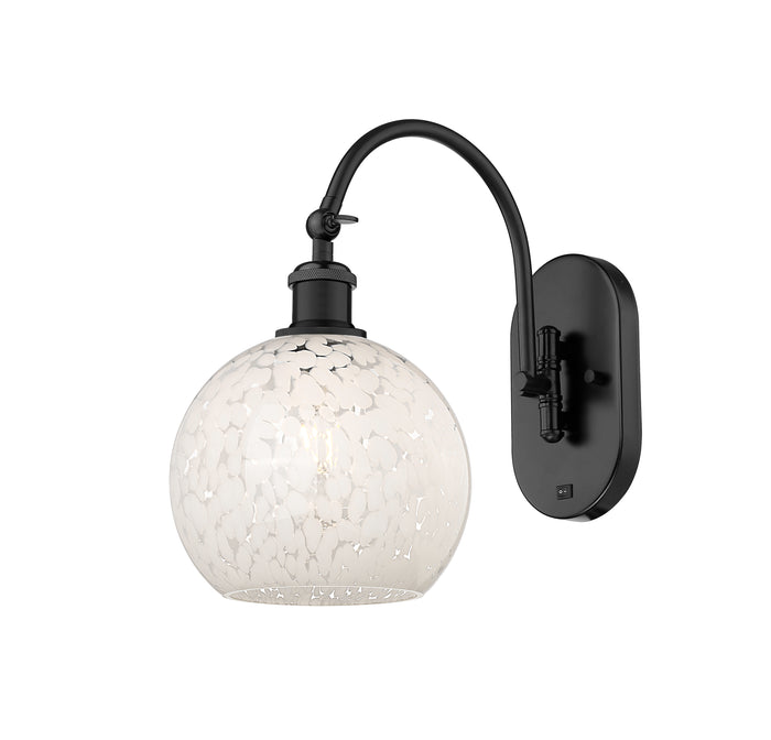 Ballston Sconce Cast Brass Steel Glass