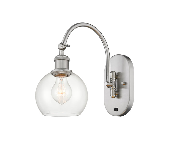 Brushed Satin Nickel / Clear