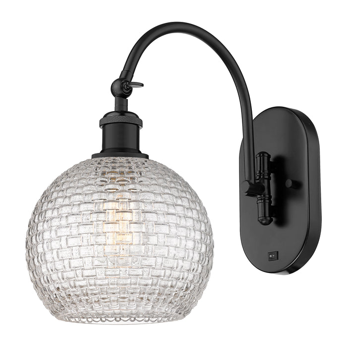 Ballston Sconce Cast Brass Steel Glass