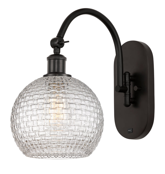 Ballston Sconce Cast Brass Steel Glass