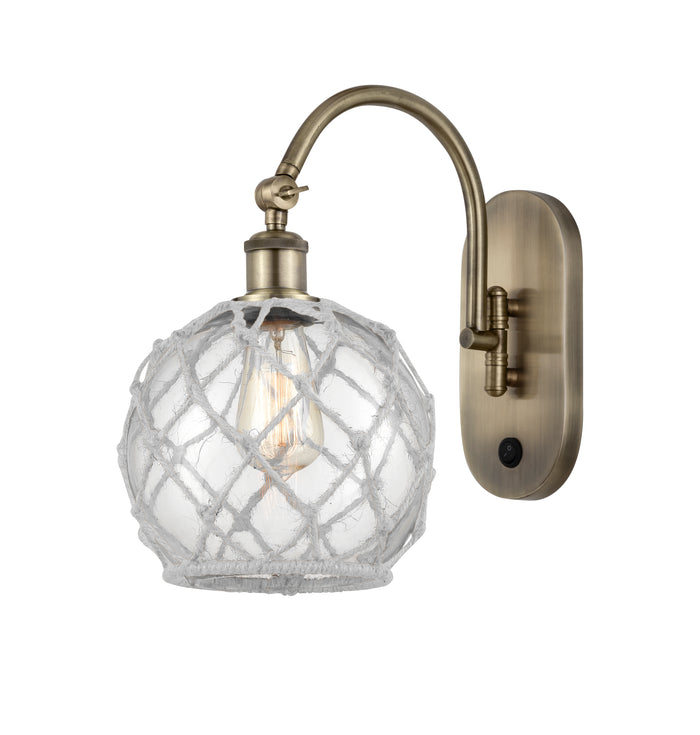 Ballston Sconce Steel Glass 14 Inch