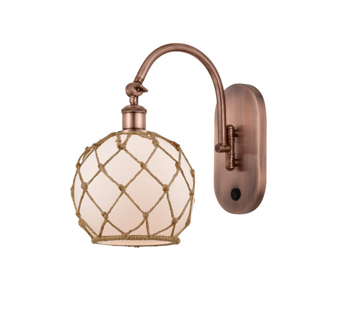 Ballston Sconce Steel Glass 14 Inch
