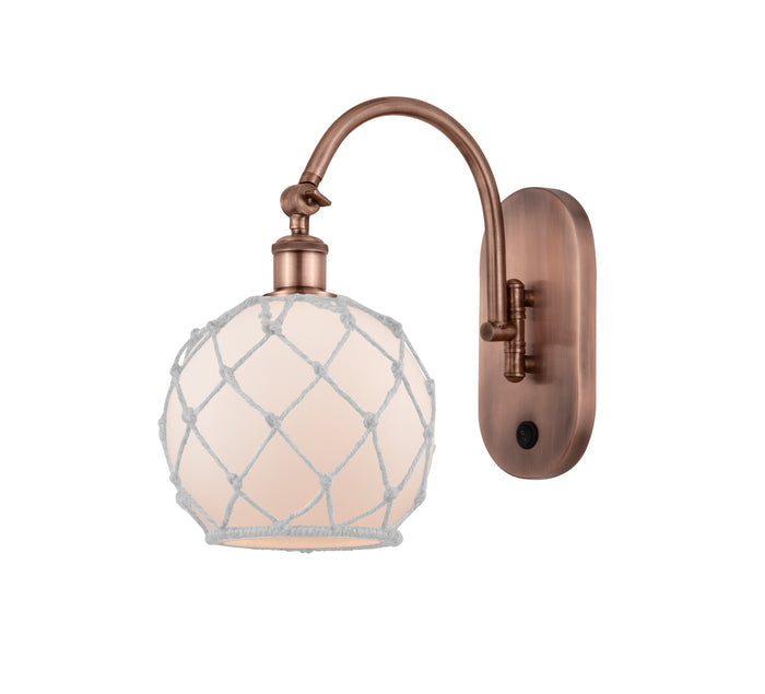 Ballston Sconce Steel Glass 14 Inch