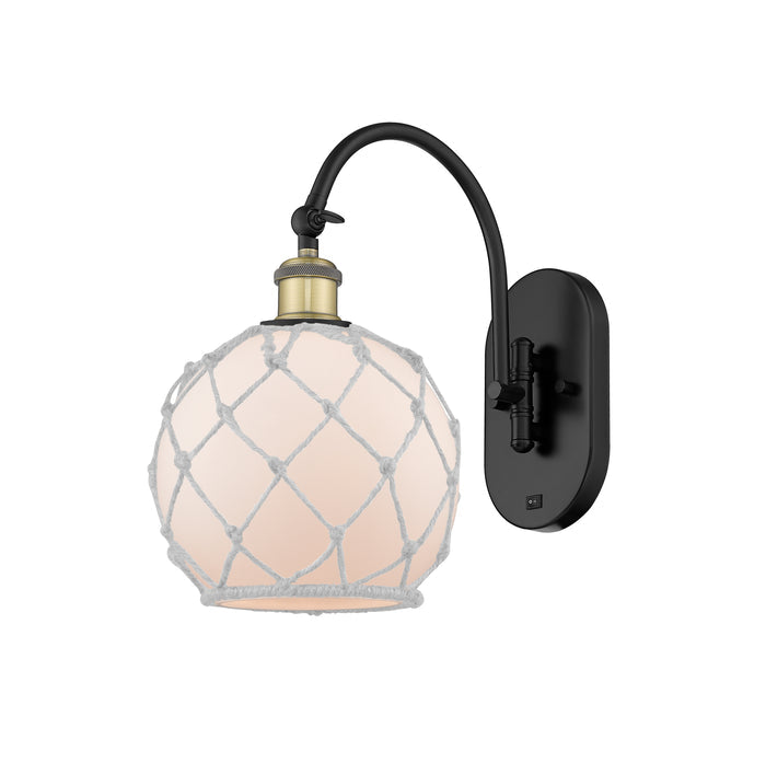 Ballston Sconce Steel Glass 14 Inch