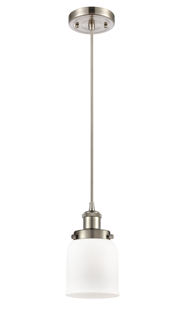 Brushed Satin Nickel / Matte White