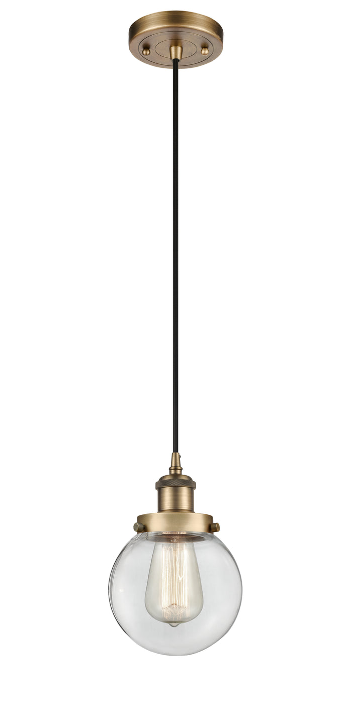 Brushed Brass / Clear