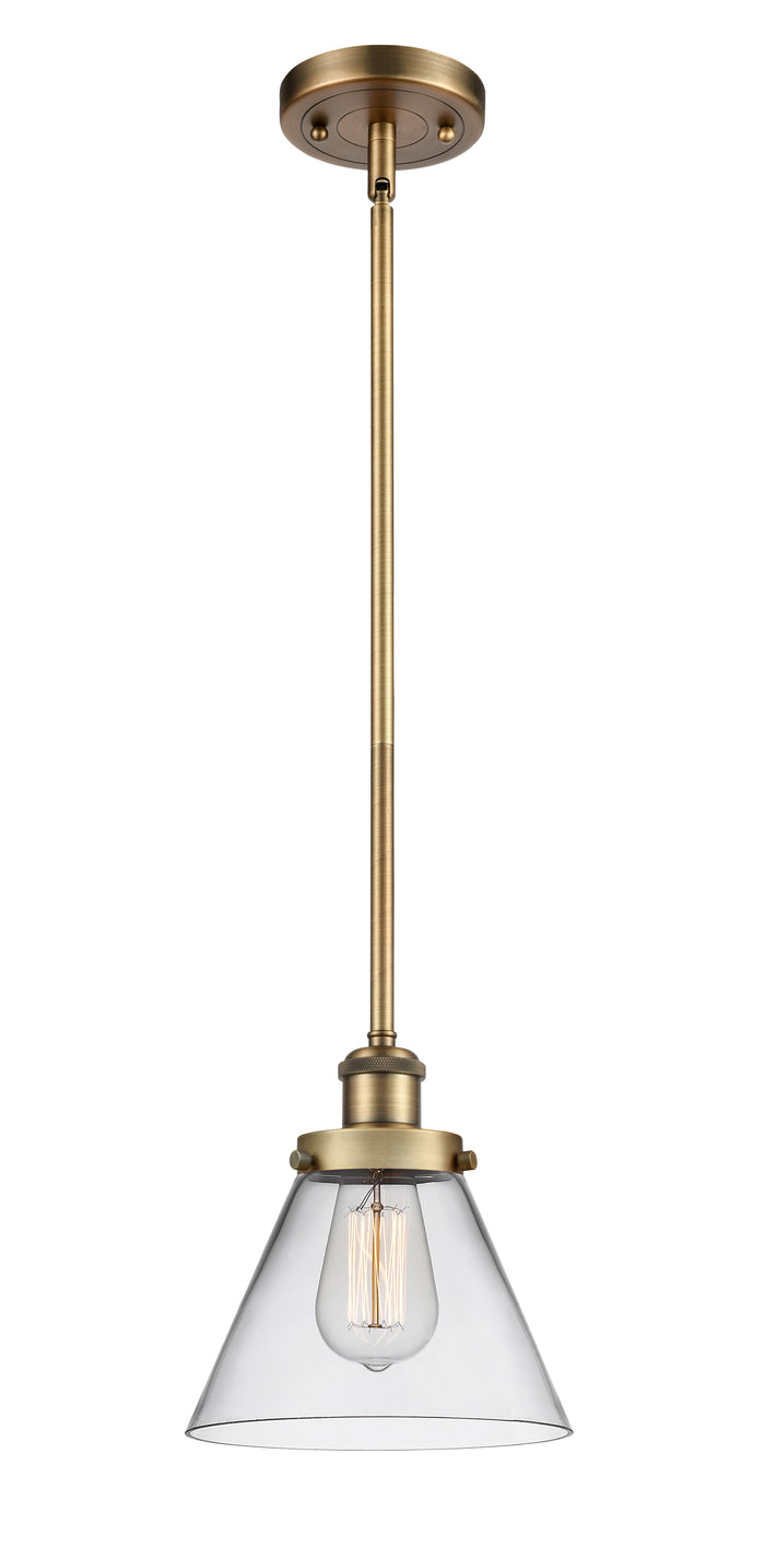 Brushed Brass / Clear
