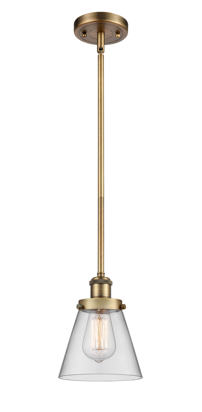 Brushed Brass / Clear