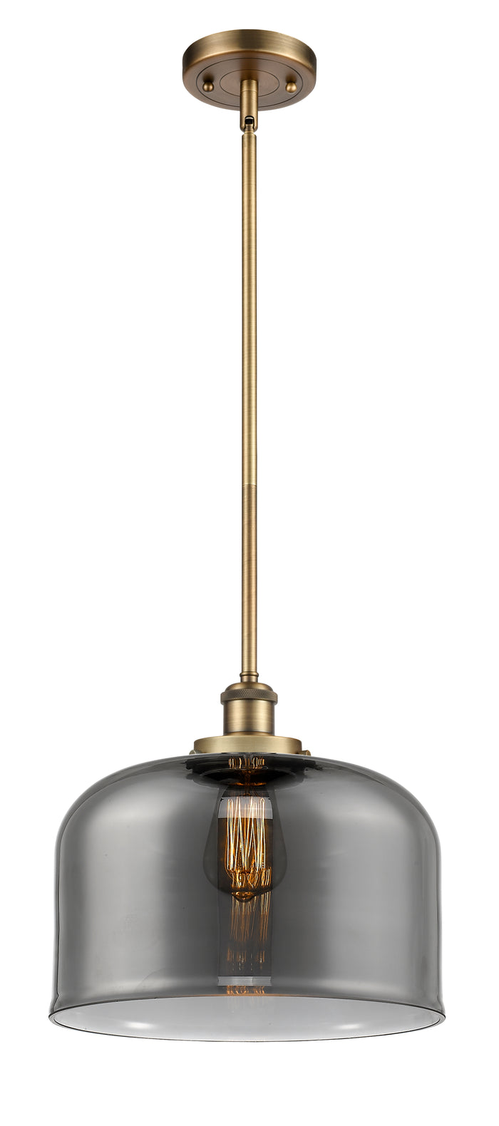 Brushed Brass / Light Smoke