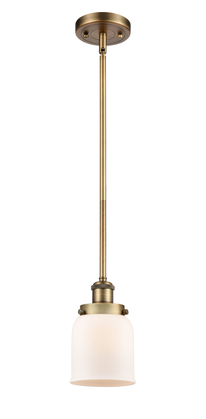 Brushed Brass / Matte White