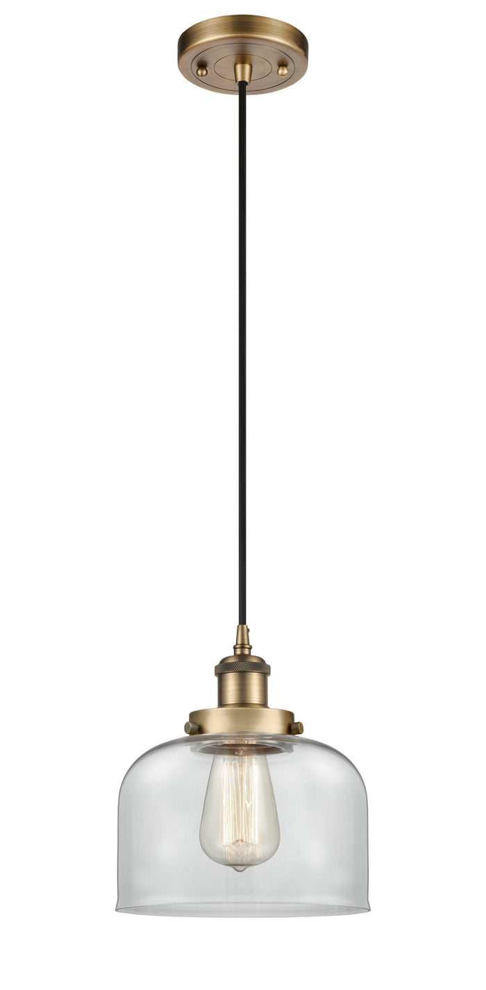 Brushed Brass / Clear