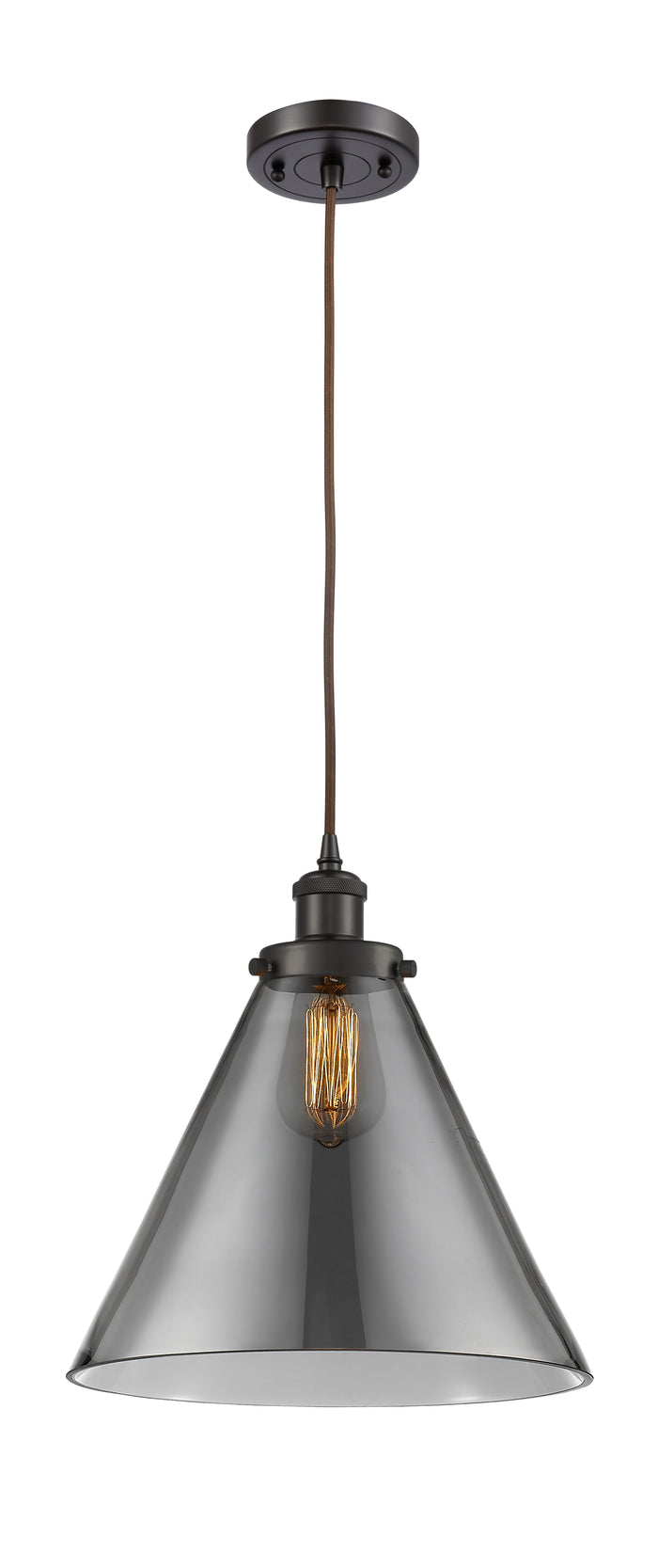 Oil Rubbed Bronze / Light Smoke