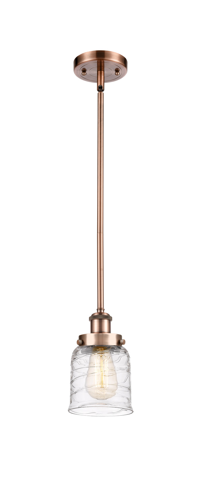 Ballston Urban Mini Pendant Antique Copper