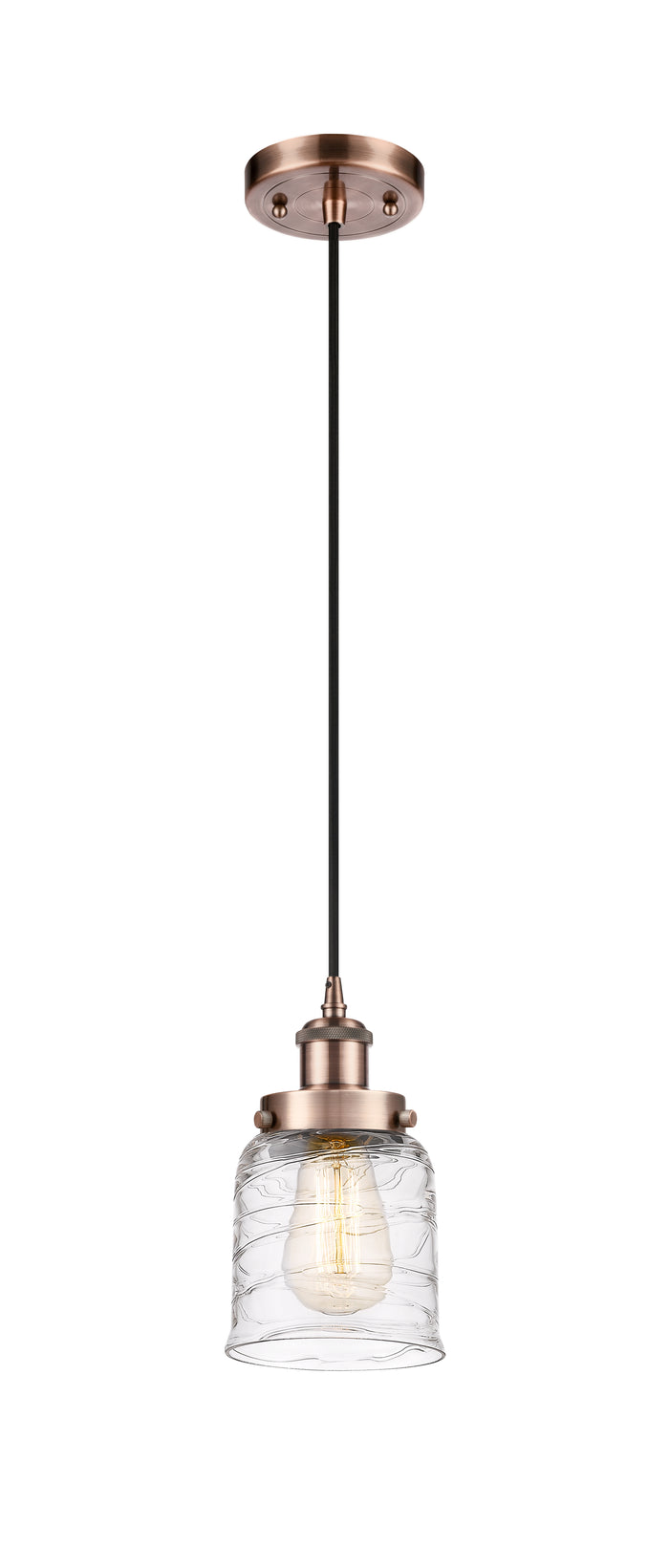 Ballston Urban Mini Pendant Antique Copper