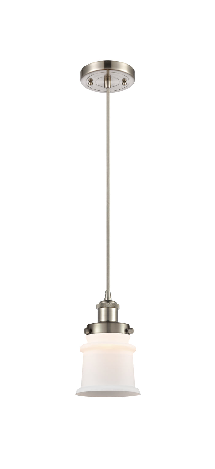 Brushed Satin Nickel / Matte White
