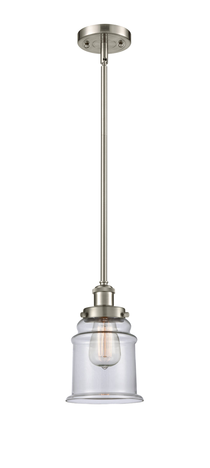 Brushed Satin Nickel / Clear