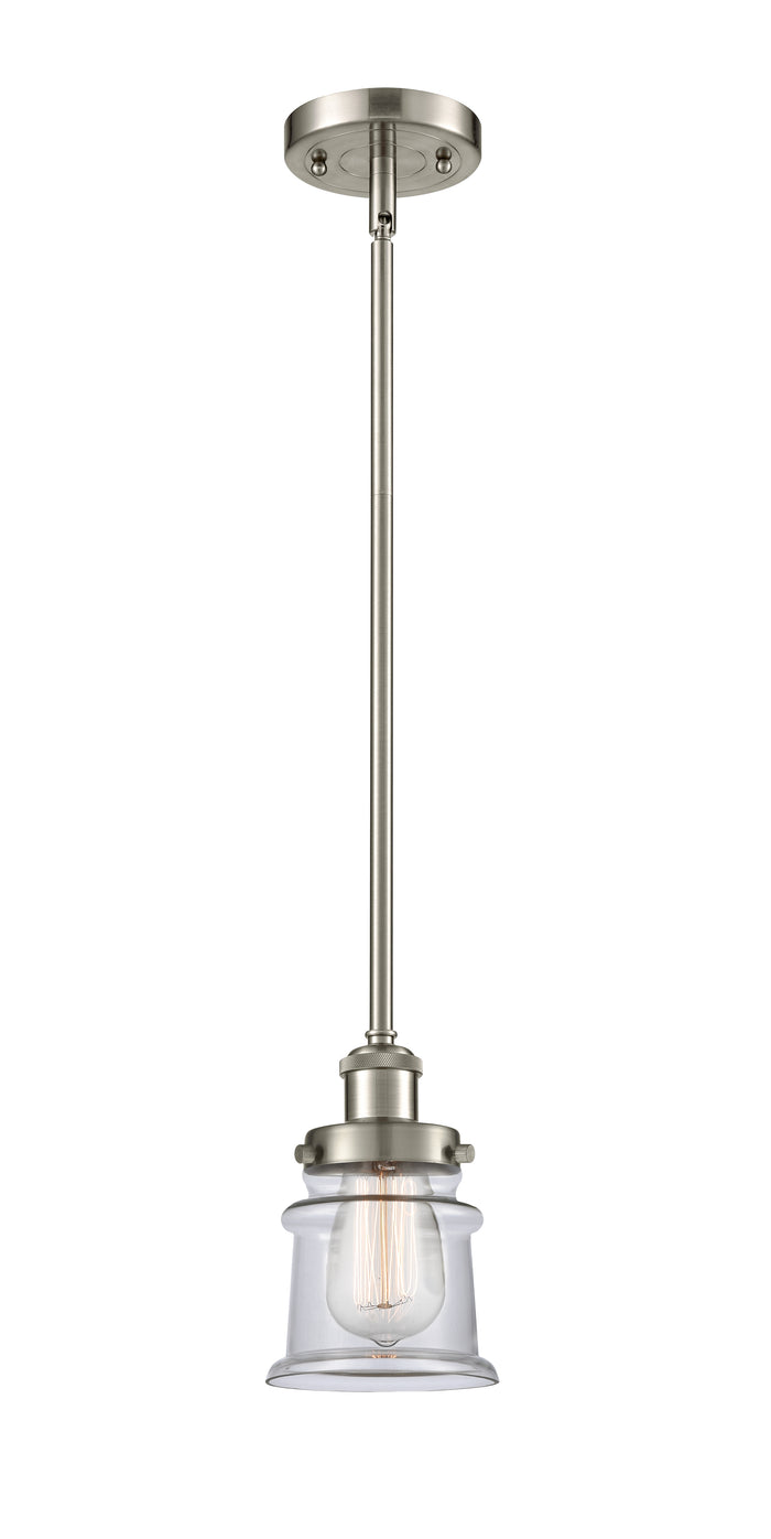 Brushed Satin Nickel / Clear