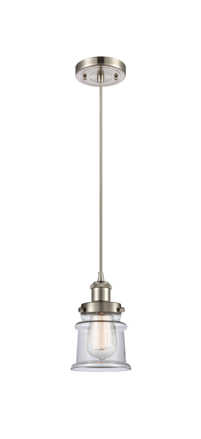 Brushed Satin Nickel / Clear
