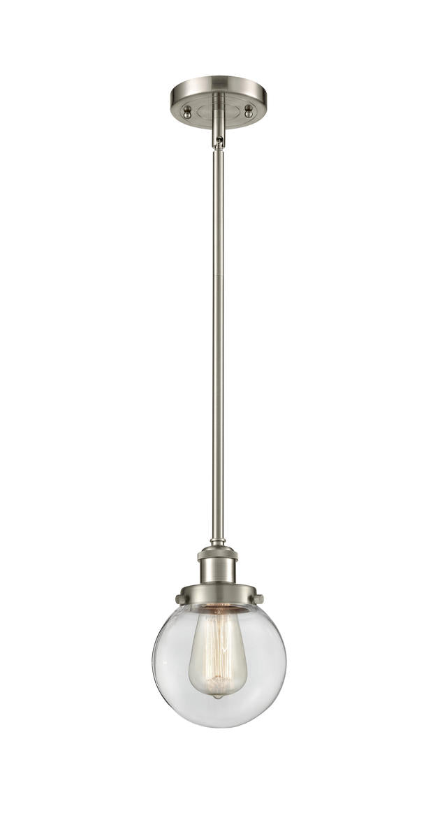 Brushed Satin Nickel / Clear
