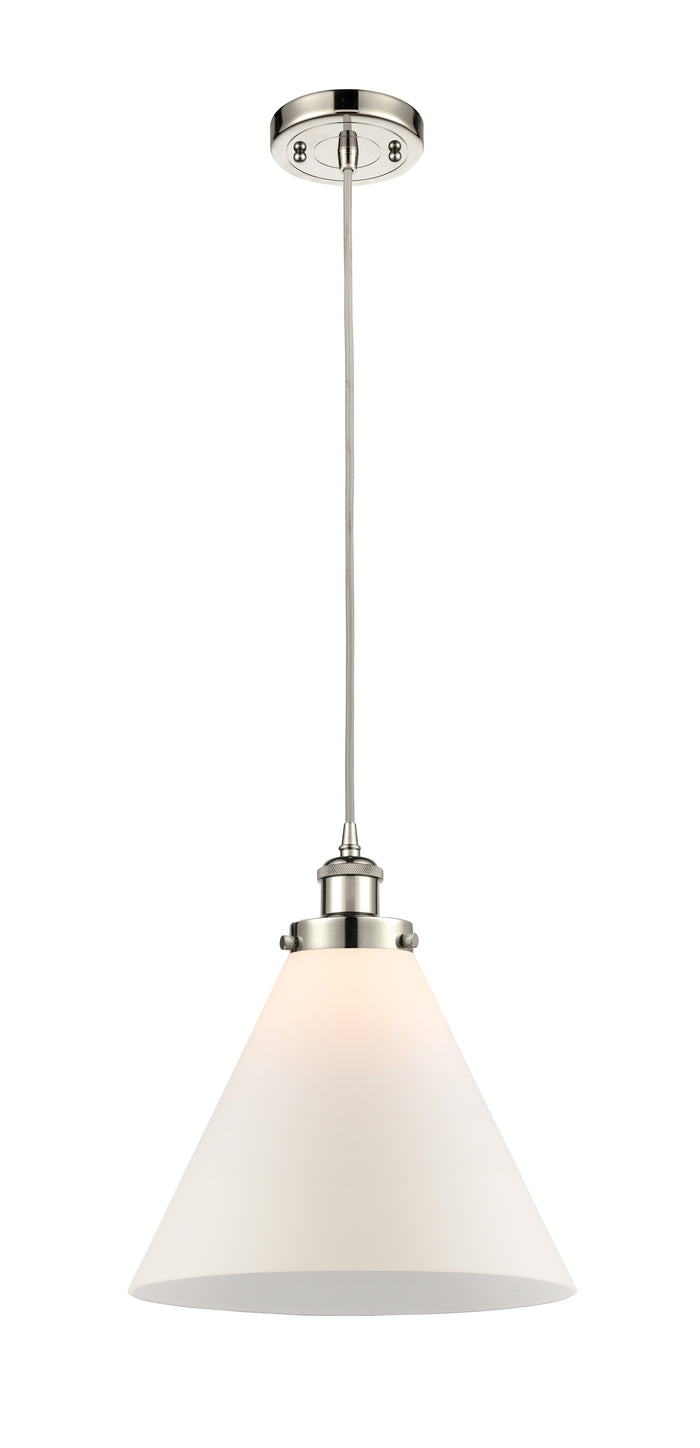 Polished Nickel / Matte White