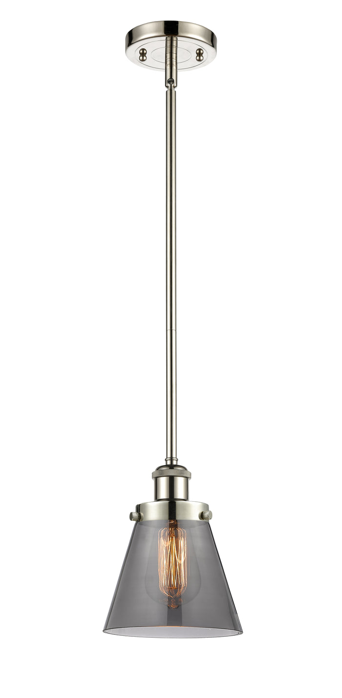 Polished Nickel / Light Smoke
