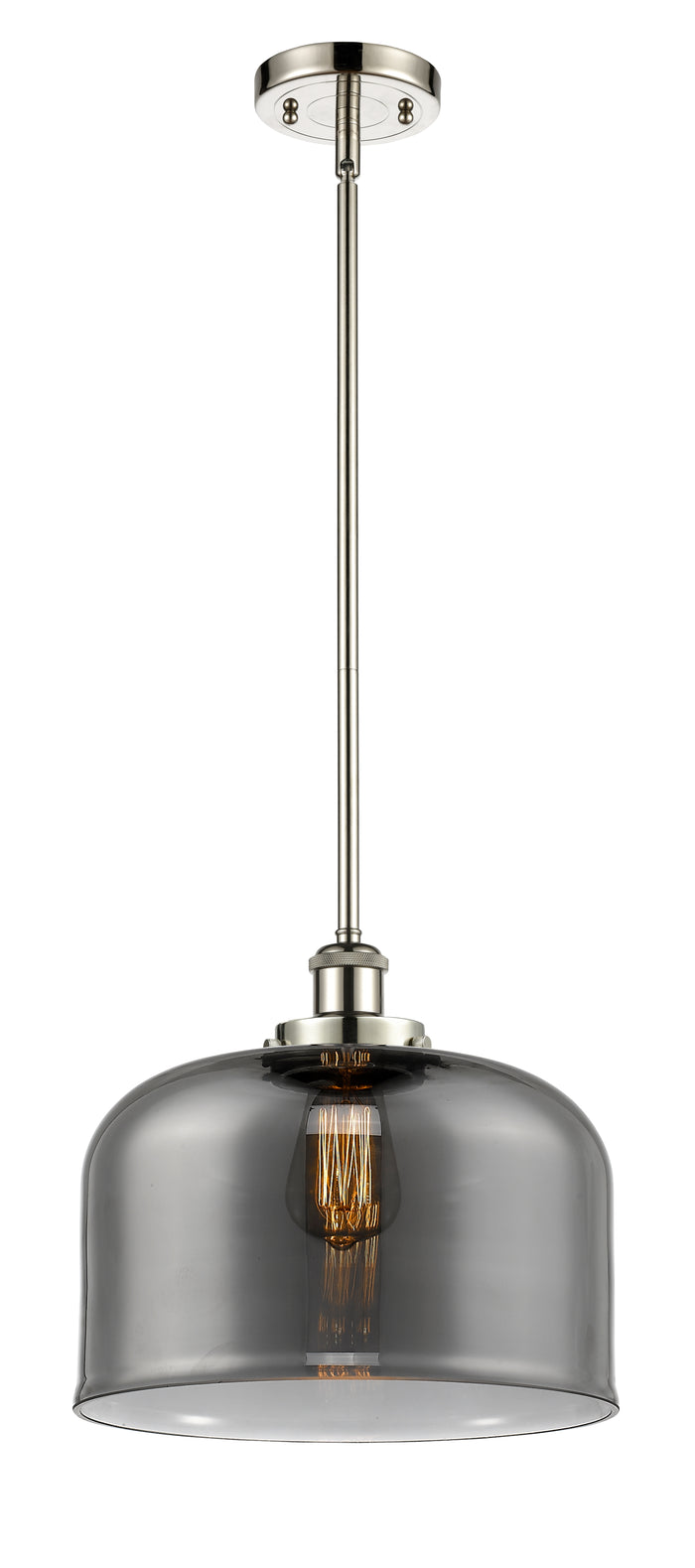 Polished Nickel / Light Smoke